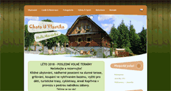Desktop Screenshot of chatauvlastika.cz